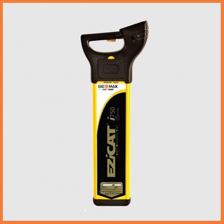 Black and Yellow GeoMax EziCAT i750 locator with bluetooth and fully integrated GPS