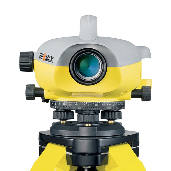 Yellow and Grey GeoMax ZDL700 used for levelling